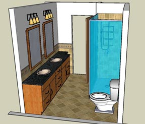 Bathroom - 3D model